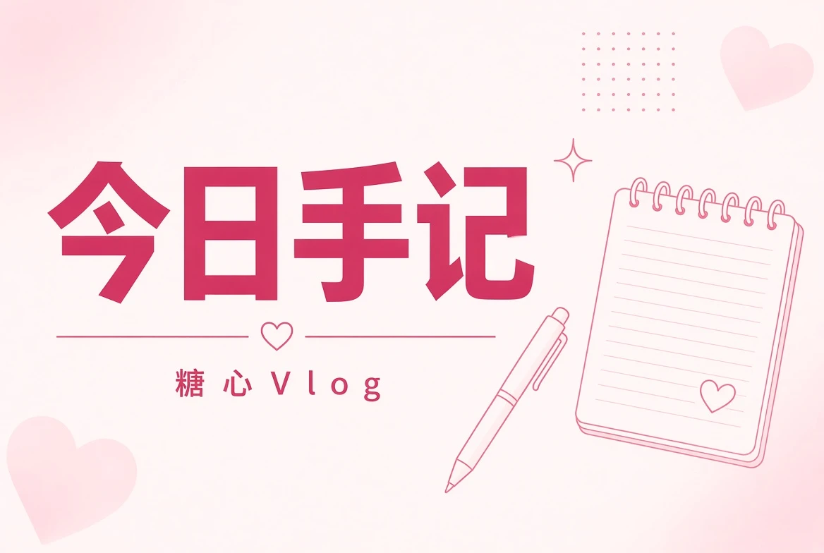糖心Vlog今日便笺的主题画面